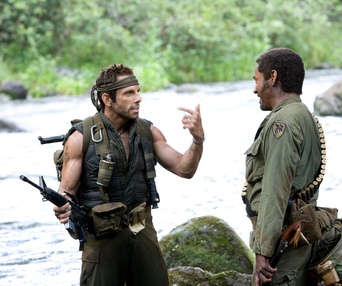 Scène du film Tropic Thunder