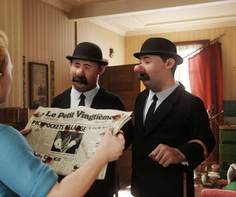 Une scène du film The Adventures of Tintin