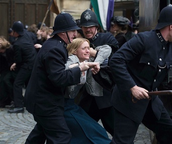 Une scène du film Suffragette