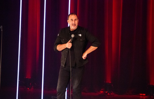 Première  du spectacle Pyromane de Martin Petit à Québec