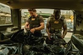 Une scène du film Den Of Thieves Une scène du film Den Of Thieves