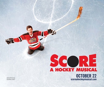 Affiche du film Score, a hockey musical
