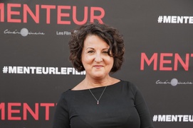 Sur le tapis rouge du film Menteur