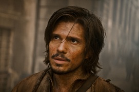 Une scène du film Les Trois Mousquetaires: D'Artagnan