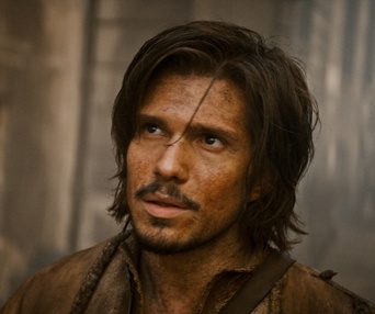 Une scène du film Les Trois Mousquetaires: D'Artagnan