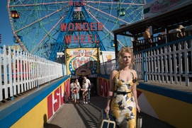 Une scène du film Wonder Wheel Une scène du film Wonder Wheel