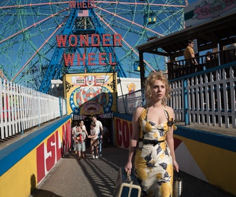 Une scène du film Wonder Wheel