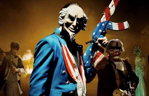Une scène du film The Forever Purge