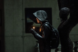 Une scène du film The Girl in the Spider's Web Une scène du film The Girl in the Spider's Web