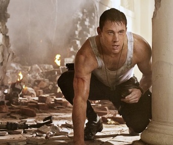 Une scène du film White House Down
