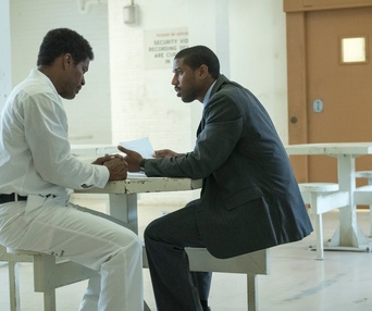 Une scène du film Just Mercy