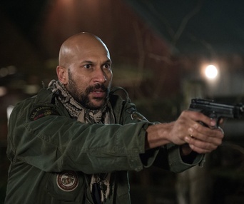Une scène du film The Predator