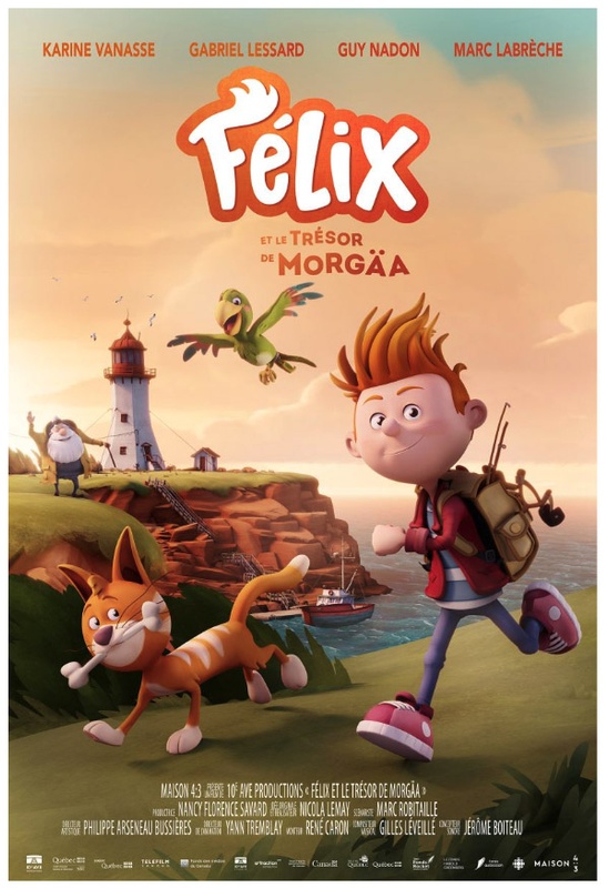 Affiche du film Félix et le trésor de Morgäa