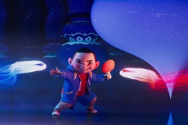Une scène du film Over the Moon