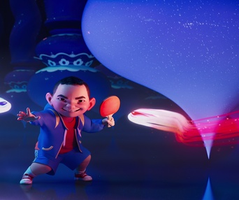Une scène du film Over the Moon