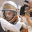 Sur le plateau du film The Martian