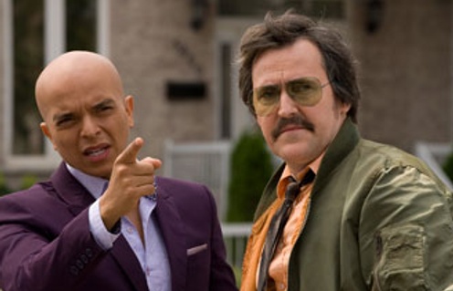 Guy A. Lepage et Rachid Badouri dans le film L'appât