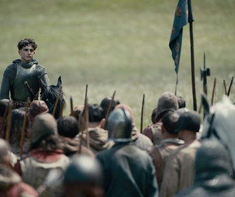 Une scène du film The King