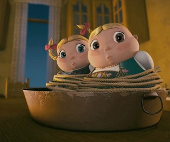 Une scène du film Hoodwinked Too! Hood vs. Evil