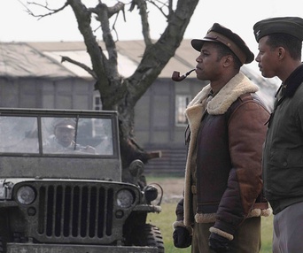 Une scène du film Red Tails