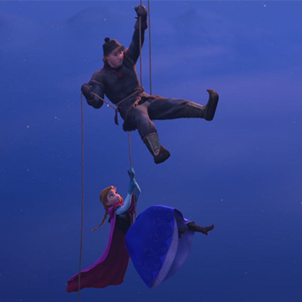 Une scène du film Frozen