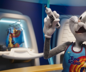 Une scène du film Space Jam: A New Legacy