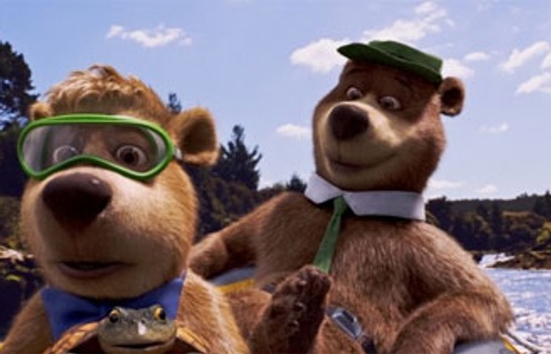 Une scène du film Yogi Bear