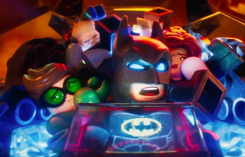 Une scène du film The Lego Batman Movie