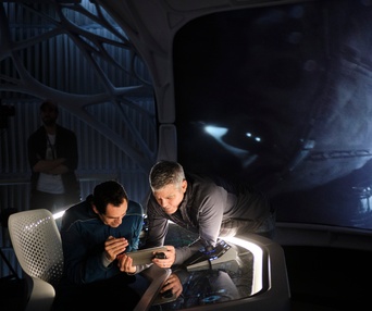 Une scène du film The Midnight Sky