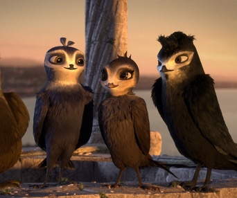 Une scène du film Manou the Swift
