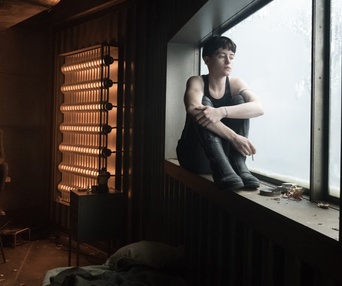 Une scène du film The Girl in the Spider's Web