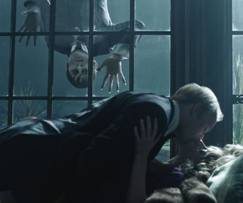 Une scène du film Dark Shadows