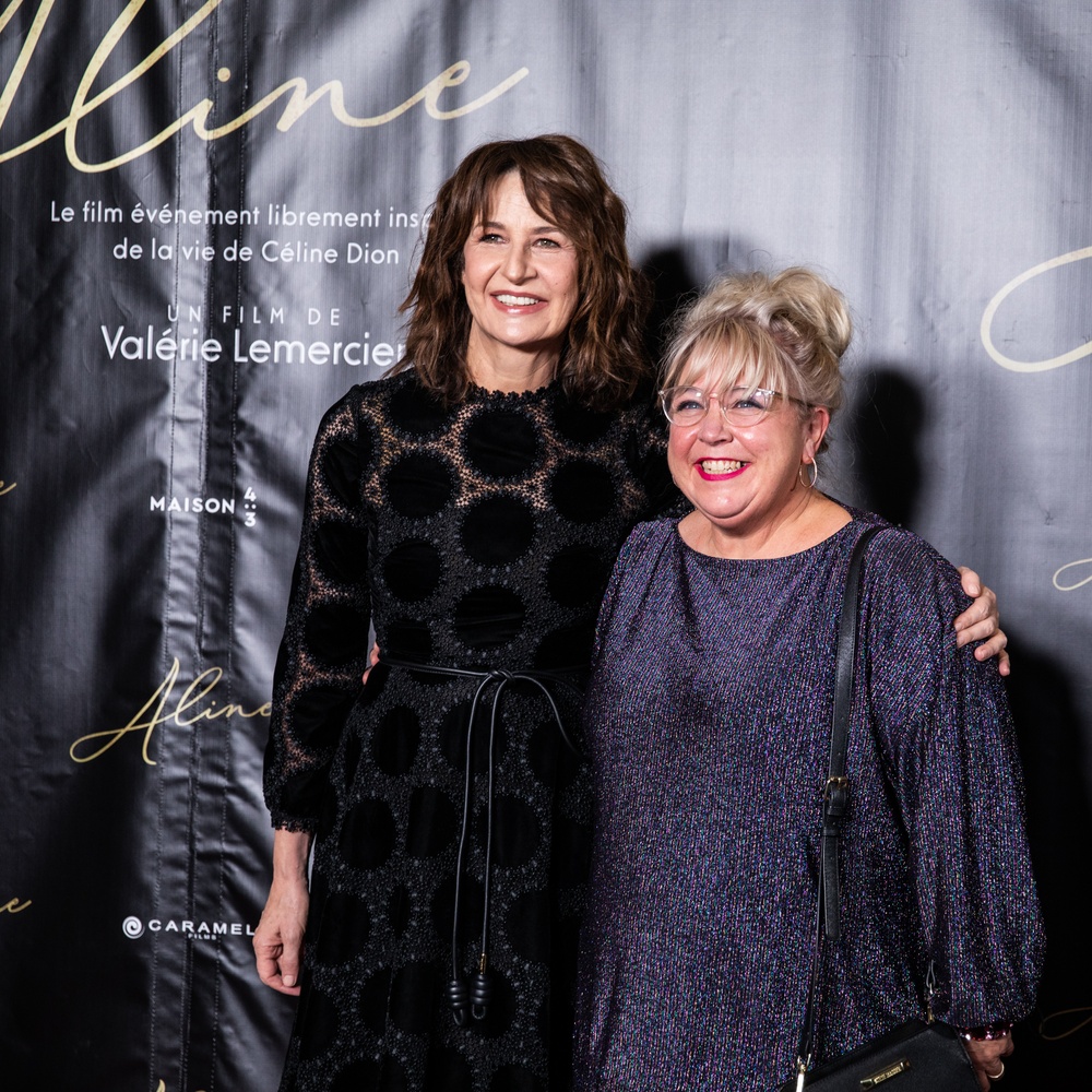 Tapis rouge du film Aline