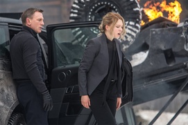 Une scène du film Spectre