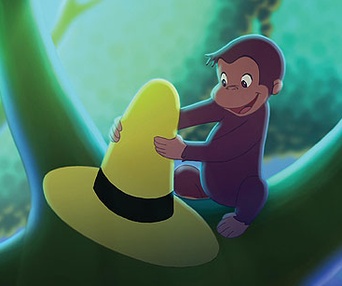 Scène du film George le petit curieux