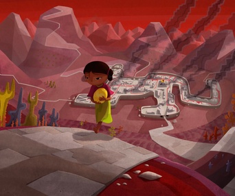 Une scène du film Pachamama : le trésor sacré