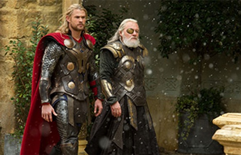 Une scène du film Thor : Un monde obscur