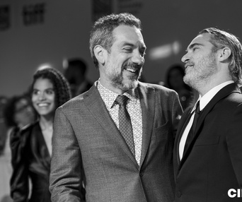 Sur le tapis rouge du film Joker au TIFF 2019