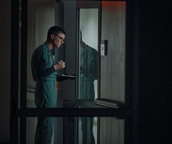 Une scène du film The Good Nurse