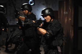 Une scène du film The Raid: Redemption