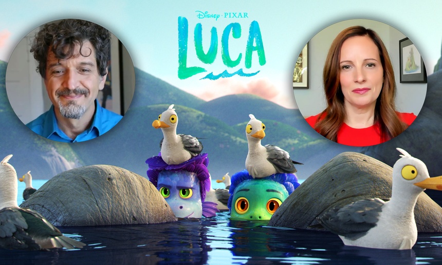 Vidéo : Entrevue avec le réalisateur et la productrice du film d'animation Luca