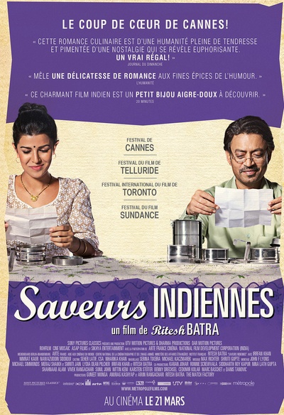 Affiche du film Saveurs indiennes