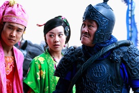 Une scène du film A Woman, a Gun and a Noodle Shop