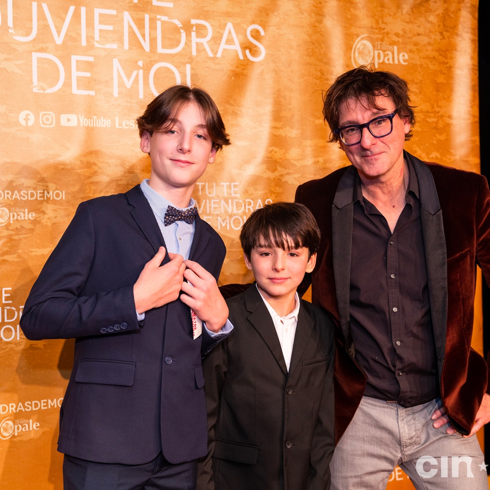 Sur le tapis rouge du film Tu te souviendras de moi