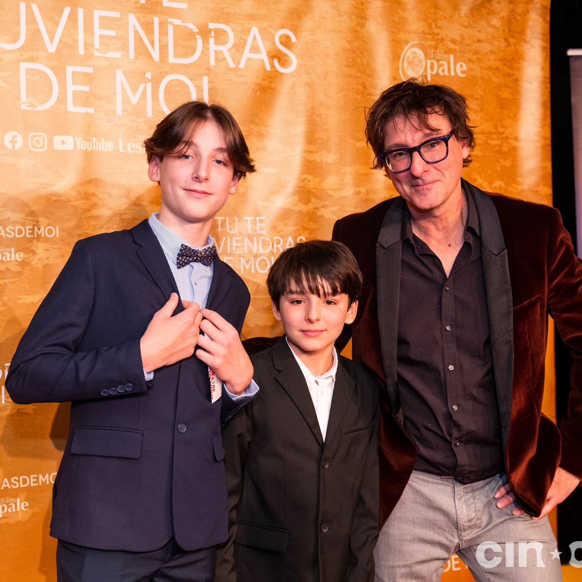 Sur le tapis rouge du film Tu te souviendras de moi