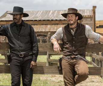 Une scène du film The Magnificent Seven