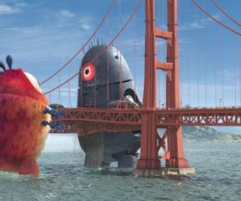 Scène du film Monsters vs. Aliens