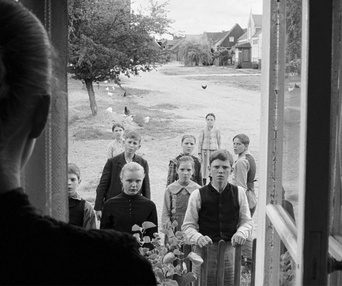 Une scène du film Le ruban blanc