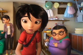Une scène du film Abominable Une scène du film Abominable