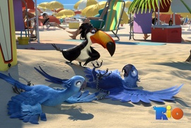 Une scène du film Rio